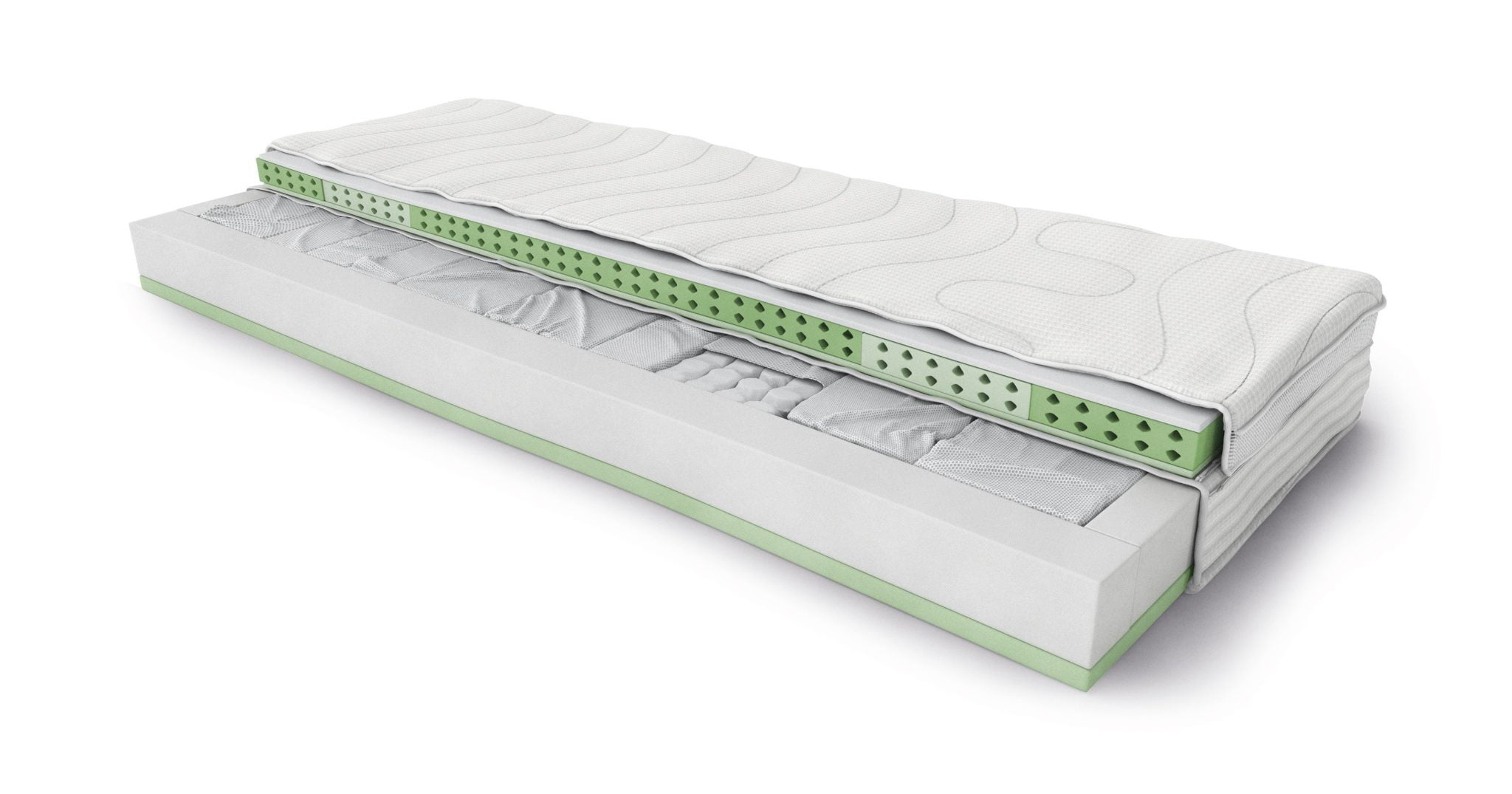 Die orthopädische Matratze Spring XD - messen - spüren - gut schlafen