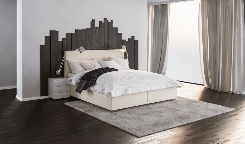 Individuelles Boxspringbett mit Kopfteil Linz