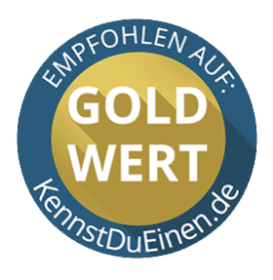 Gold-Wert Siegel